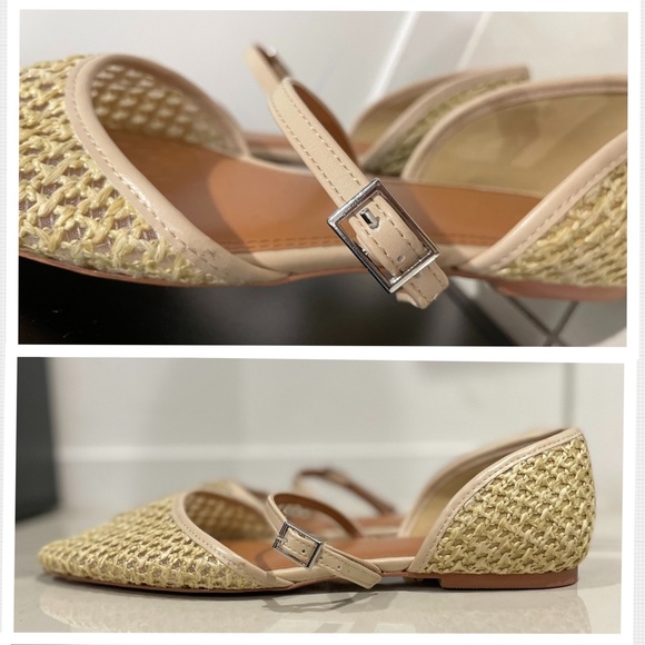 Asos Design Lisa Woven Ballet Flats - Picture 8 of 9